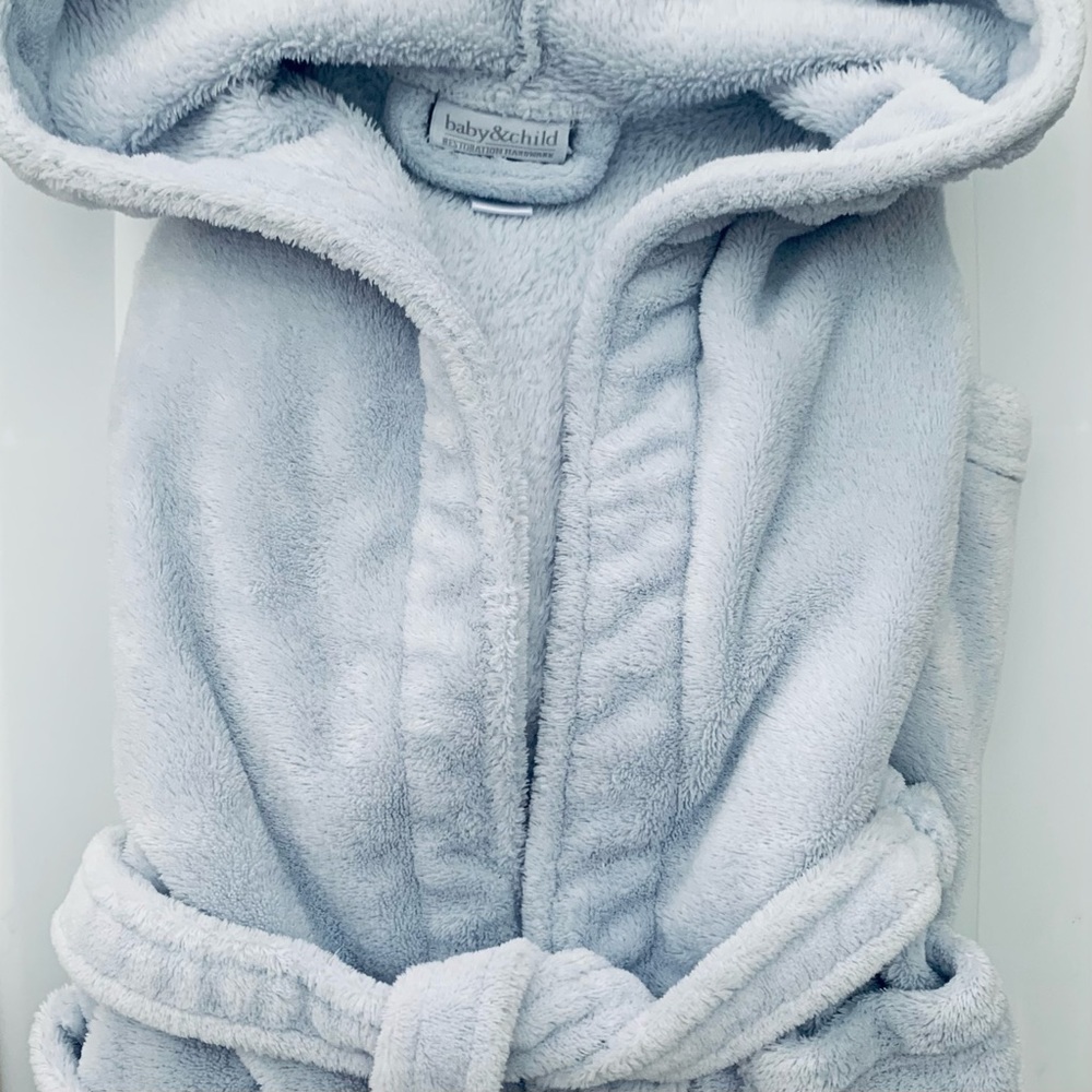 Restoration Hardware Baby & Child plush robe